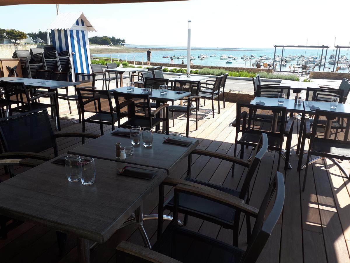 Hôtel du Port Bar Restaurant Sarzeau Exterior foto